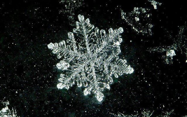 Every snowflake is unique, different.